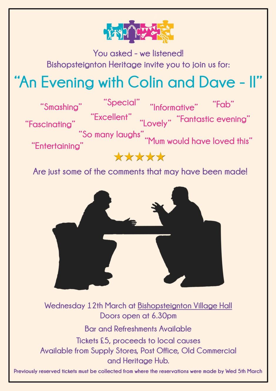 An Evening with Colin & Dave