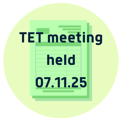 TET meeting minutes 251107