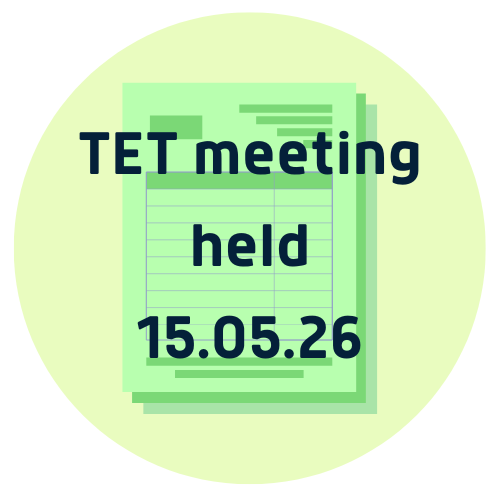 TET meeting minutes 260515